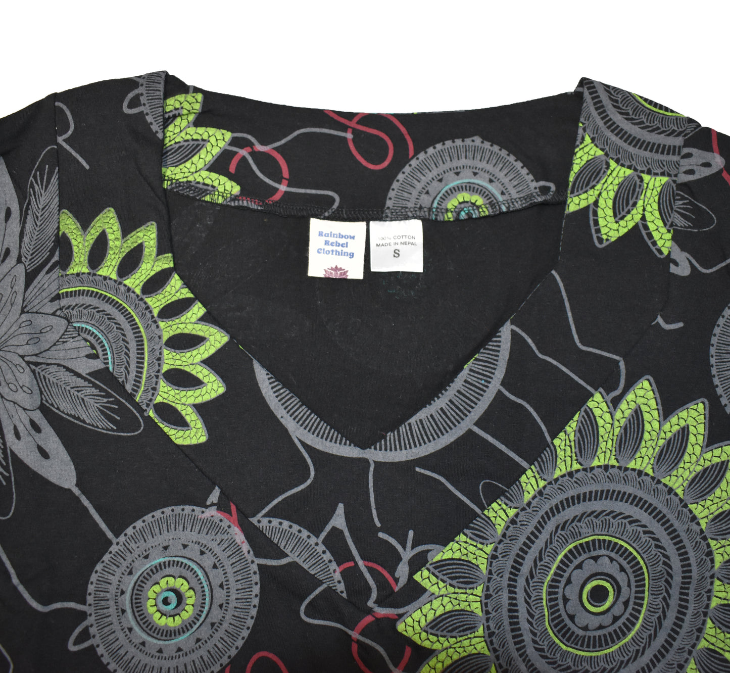 Floral Printed Cotton Top