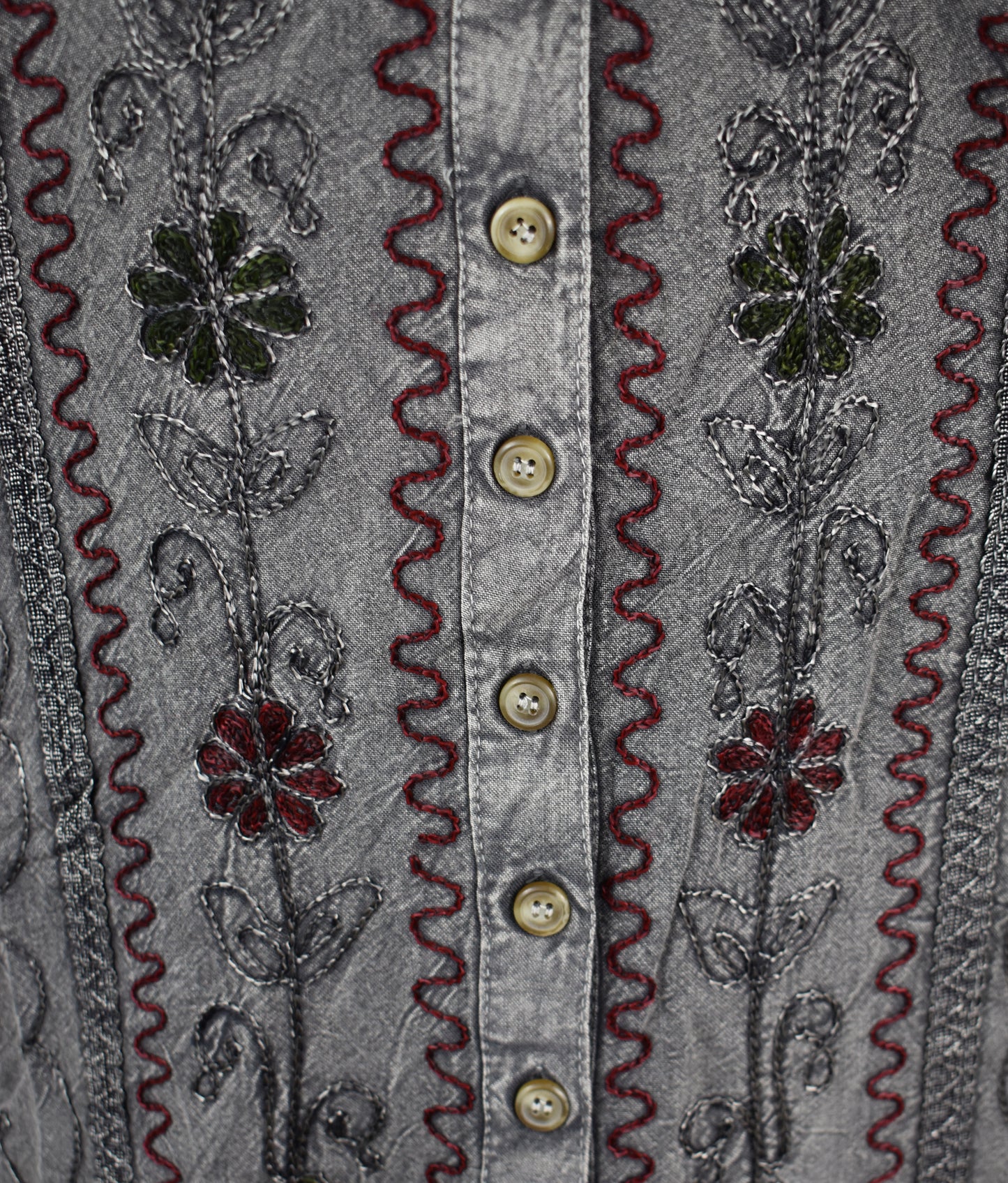 Derora Embroidered Viscose Dress