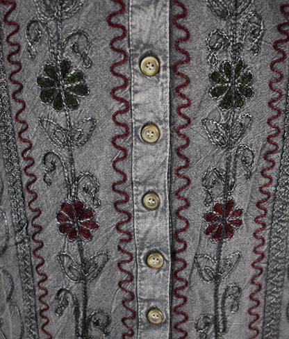 Derora Embroidered Viscose Dress
