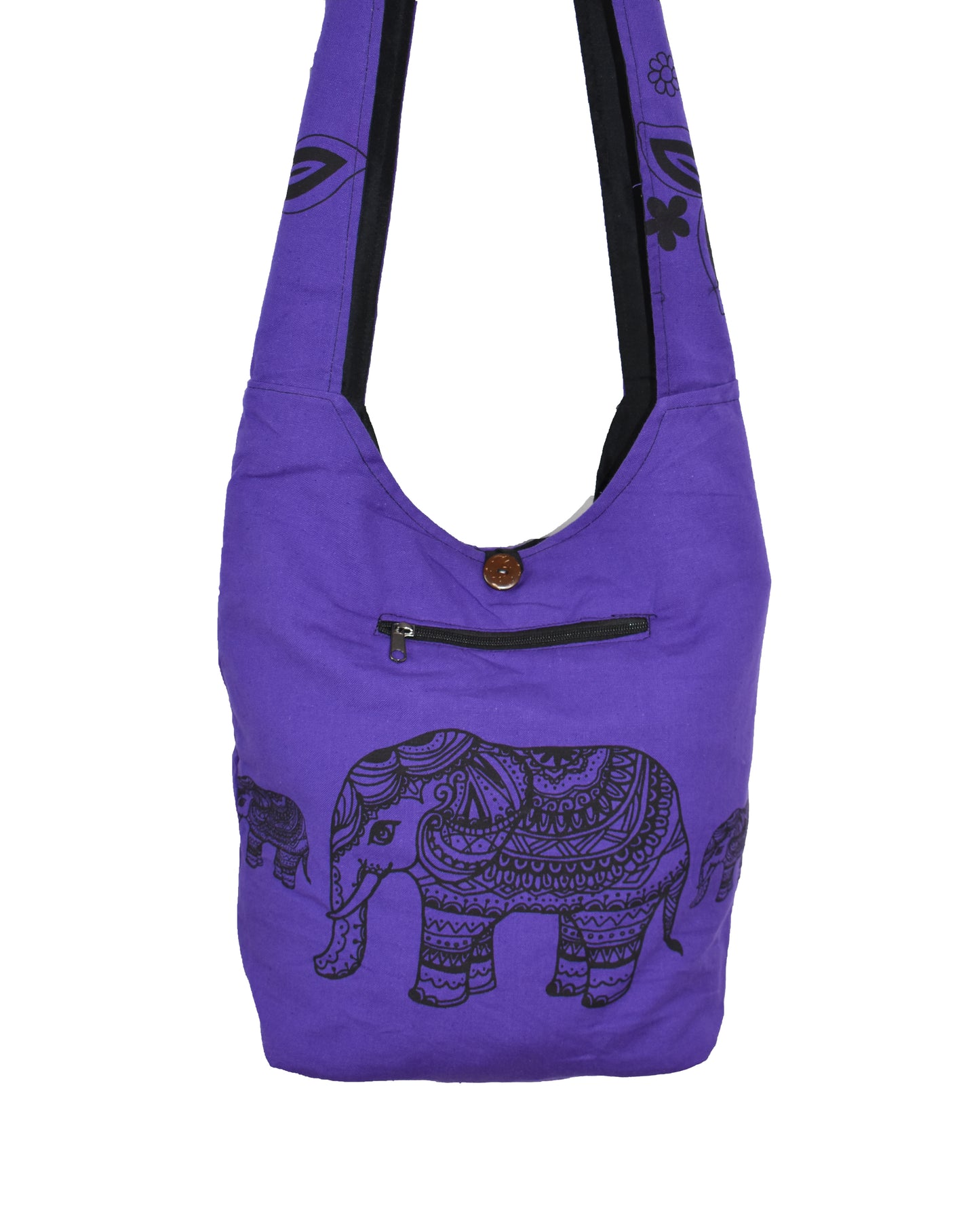 Elephant Print Sadhu Shoulder Bag