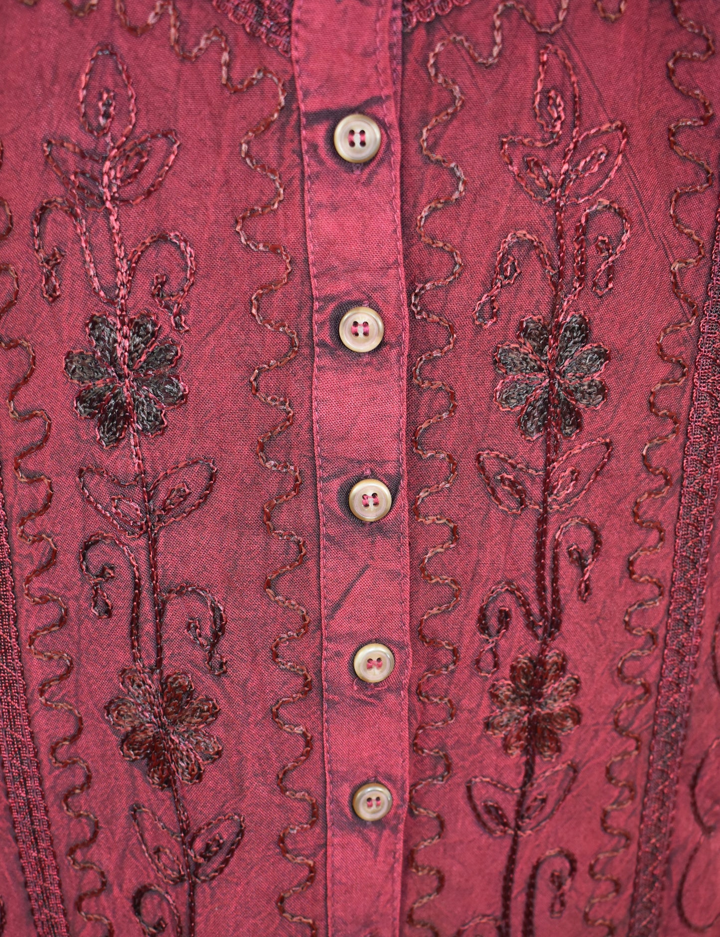 Derora Embroidered Viscose Dress
