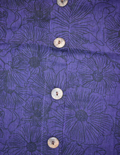 Floral Lagenlook Cotton Top