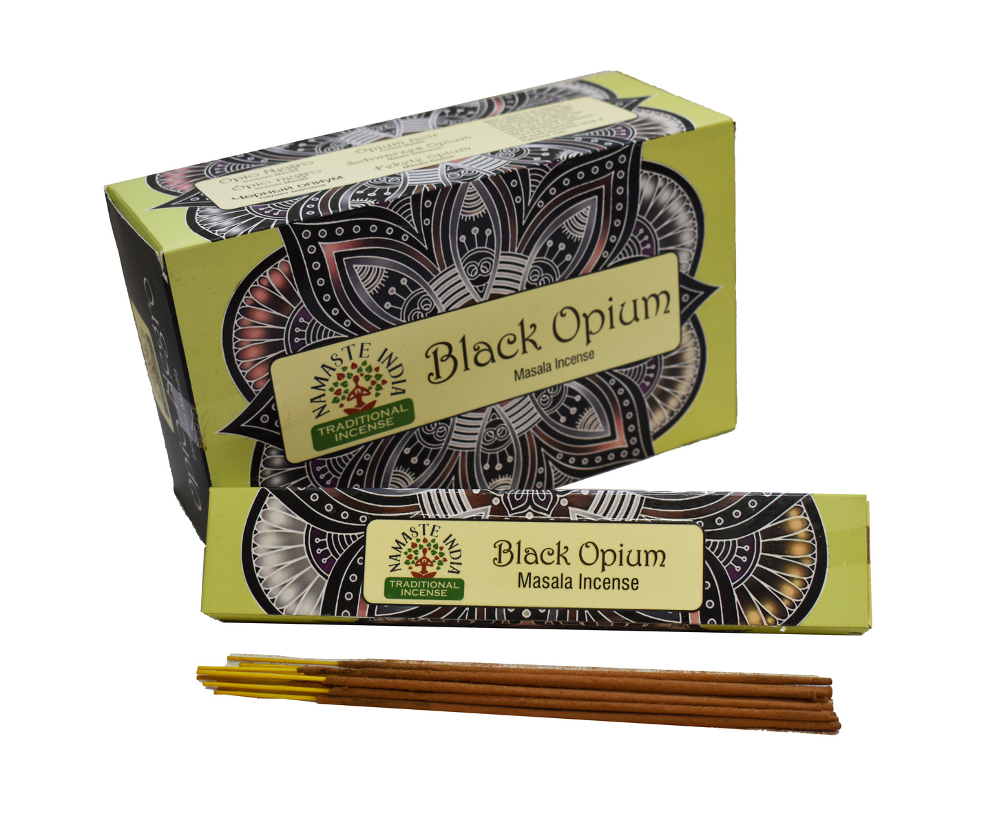 Namaste India Black Opium Incense