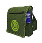 Spiral Design Cotton Shoulder Bag