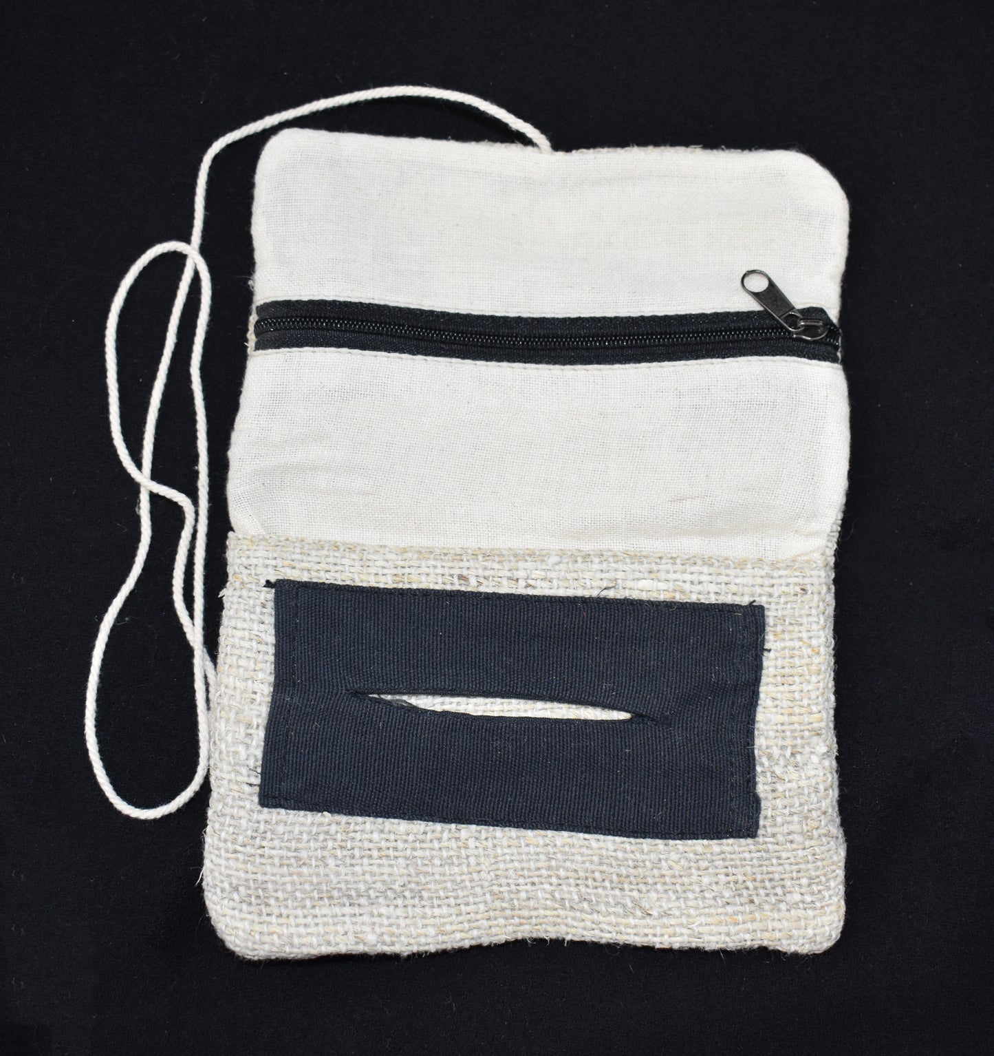 Woven Hemp Tobacco Pouch