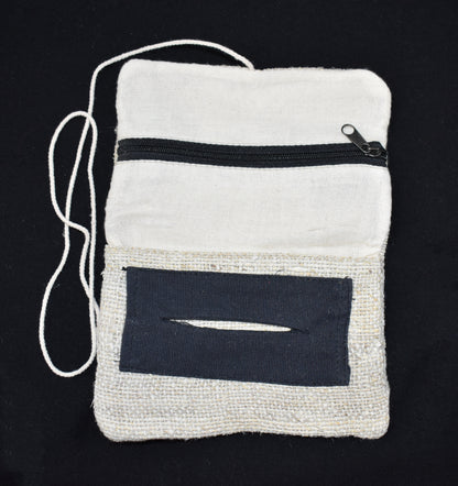 Woven Hemp Tobacco Pouch