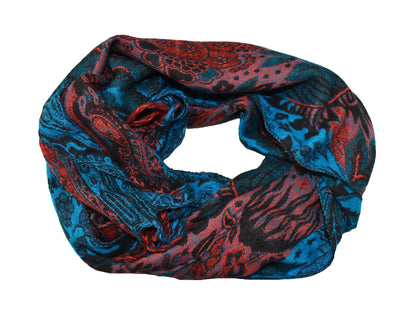 Floral Fleece Scarf