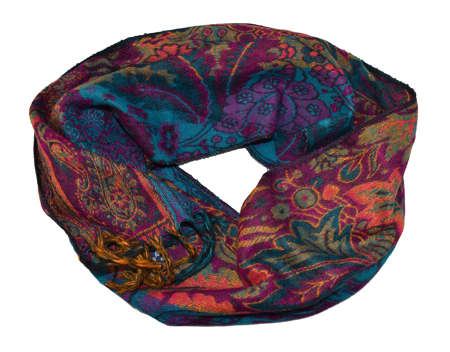 Floral Fleece Scarf