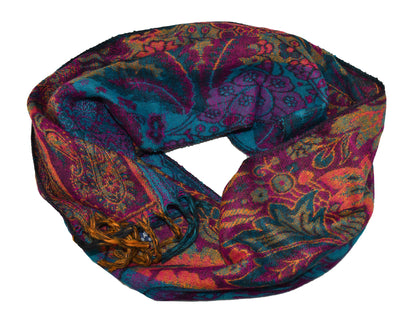 Floral Fleece Scarf