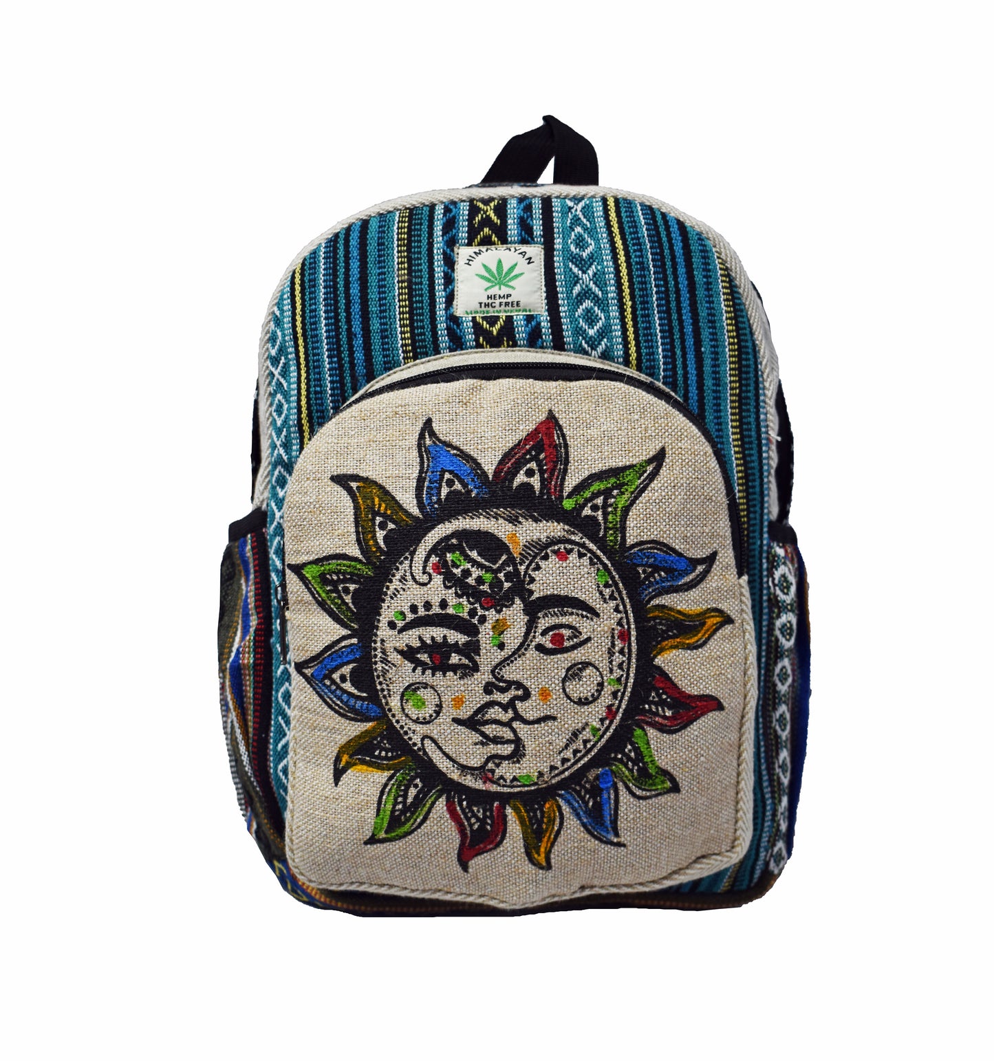Sun & Moon Cotton Hemp Back Pack