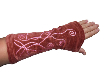 Velour Velvet Wrist Warmer