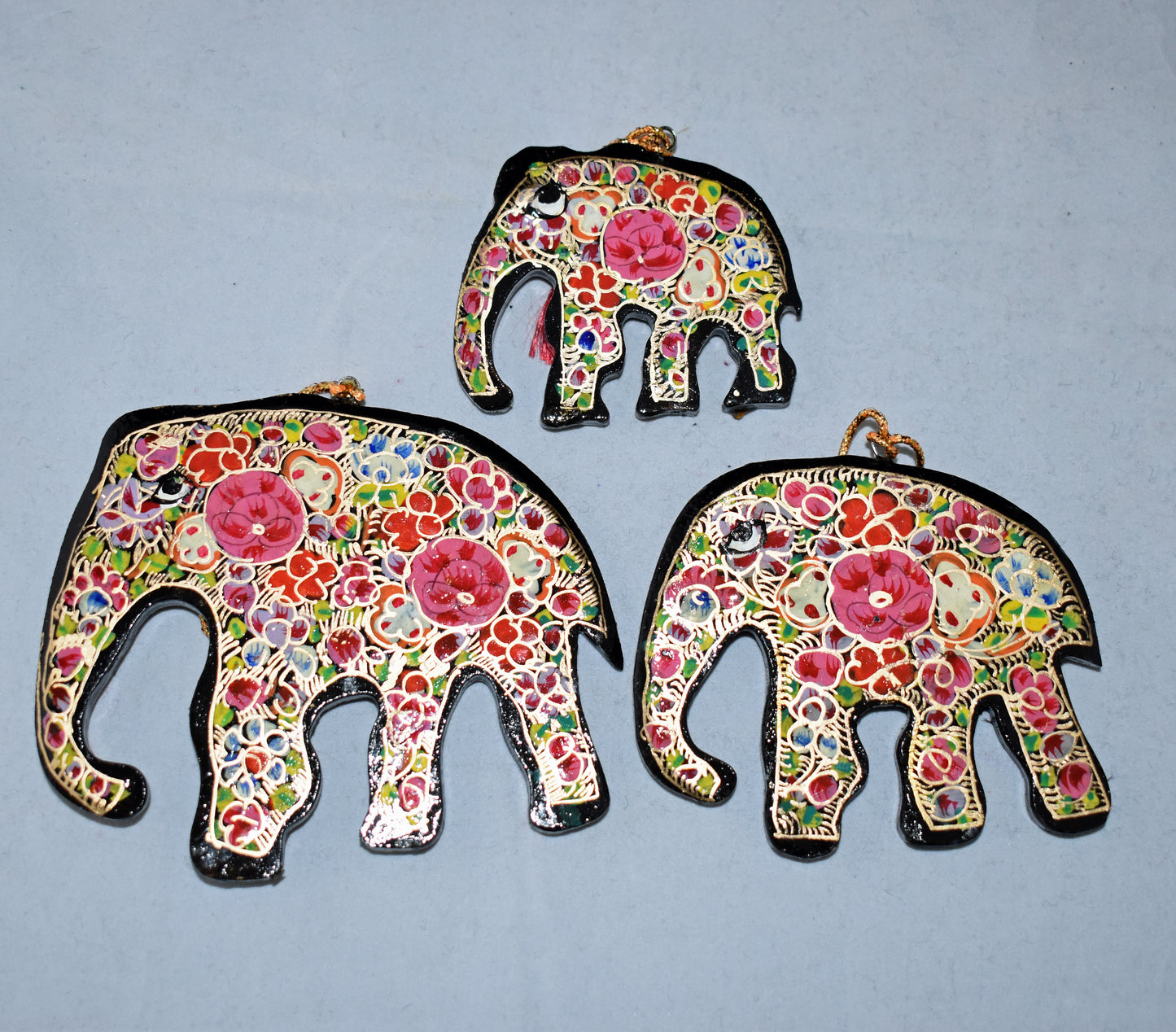 Festive Elephant Baubles
