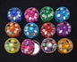 Rainbow Trinket Pill Boxes x 12
