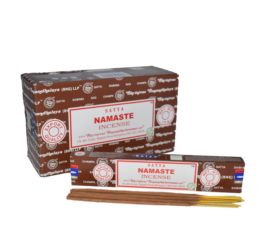 Satya Namaste Incense 15g 12 Sticks