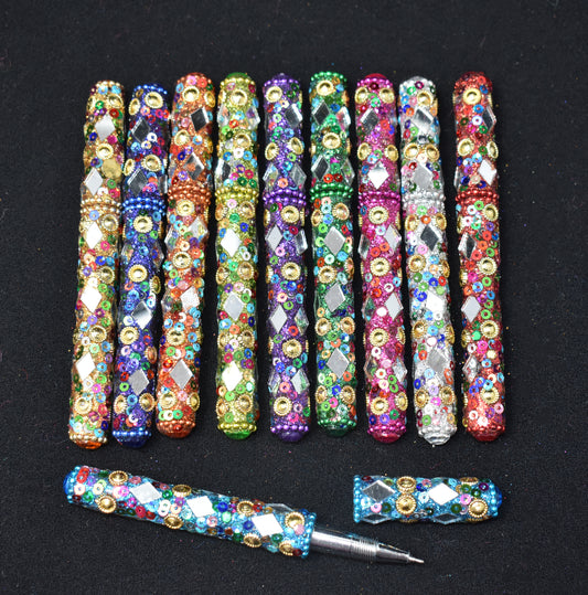 Sequin Mirror Pens x 10
