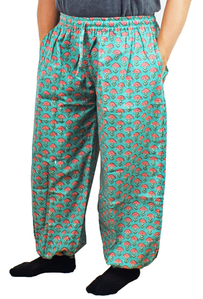 Block Print Cotton Trousers