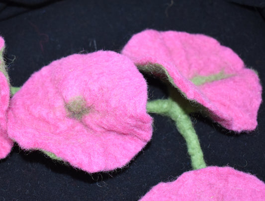 Felt Flower Garland