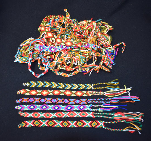 Hand Knotted Cotton Friendship Bracelet