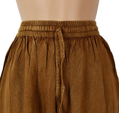 Embroidered Viscose Skirt