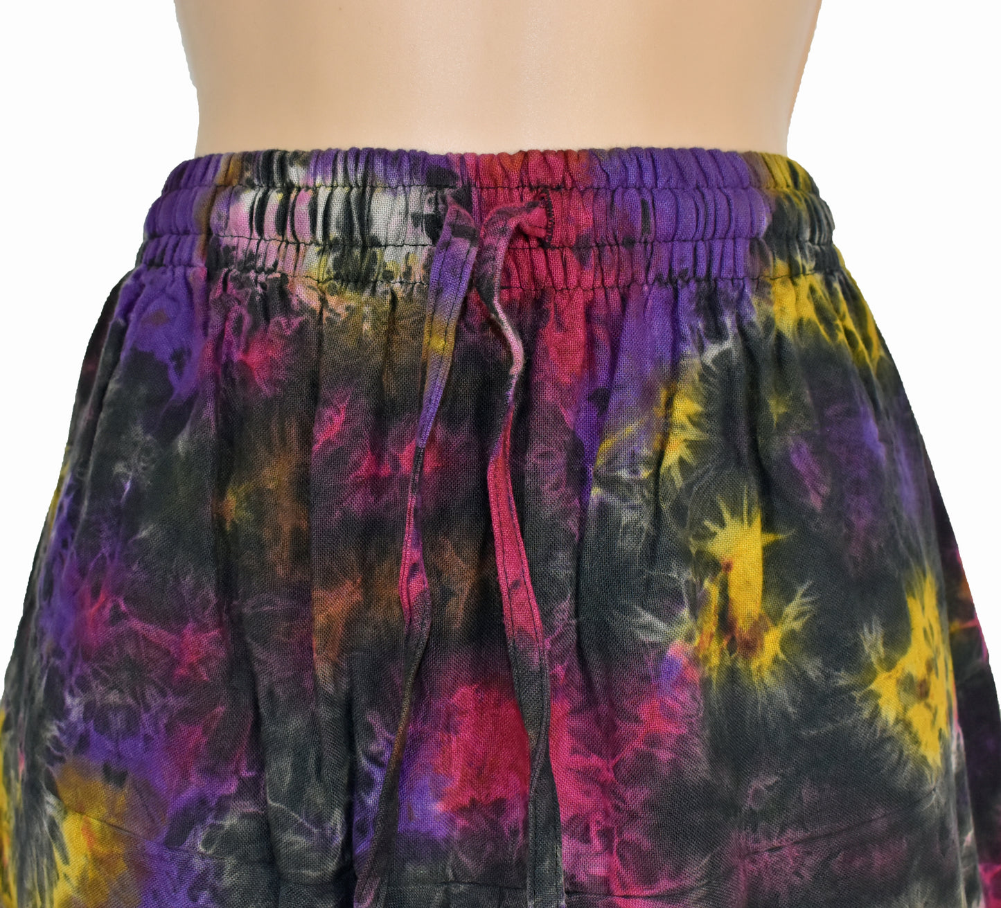 Tie Dye Pixie Hem Skirt