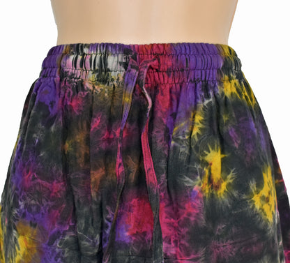Tie Dye Pixie Hem Skirt