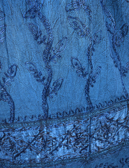 Embroidered Viscose Skirt