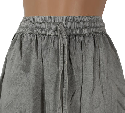 Embroidered Viscose Skirt