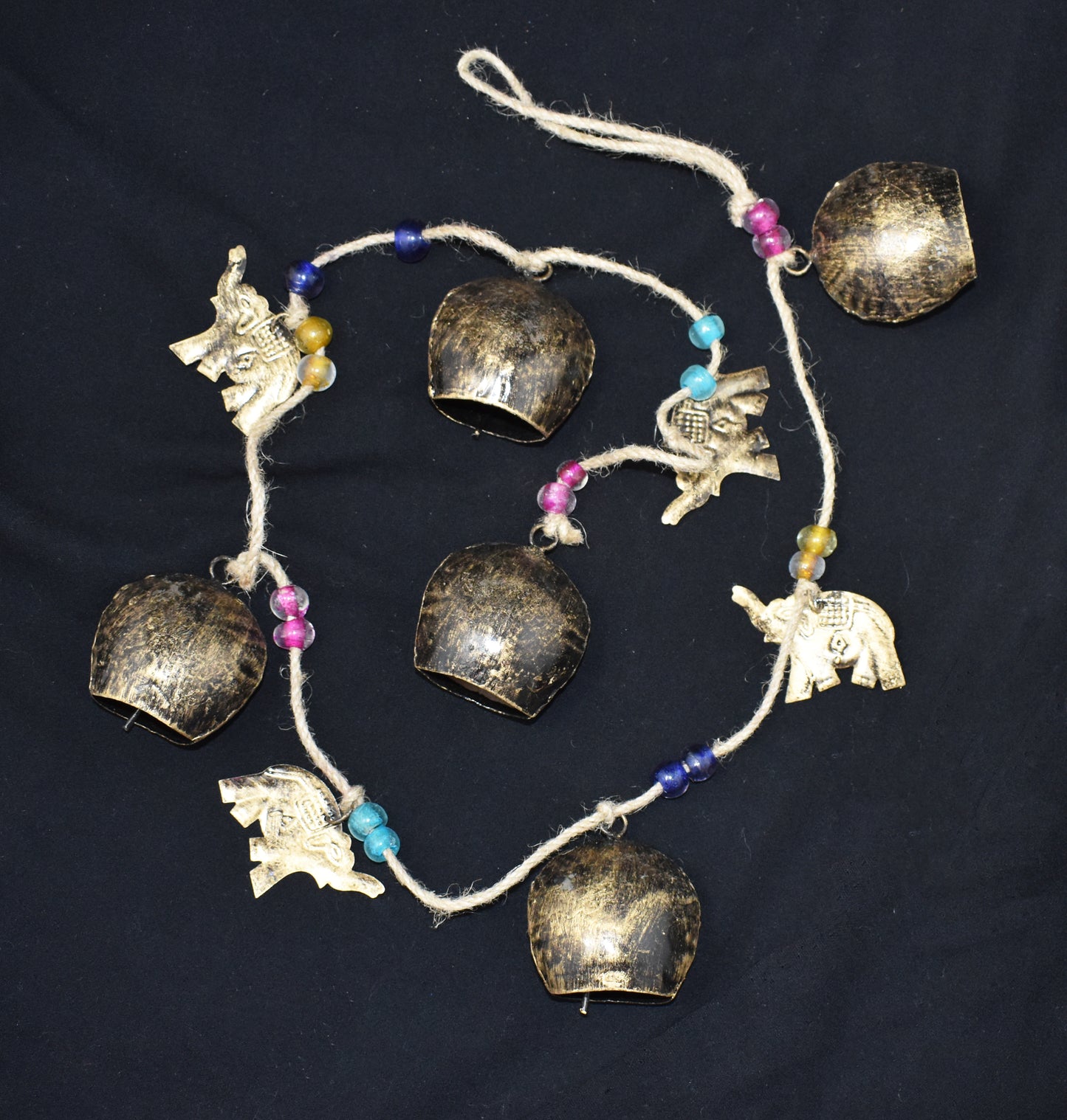Long Hanging Bell and Elephant String
