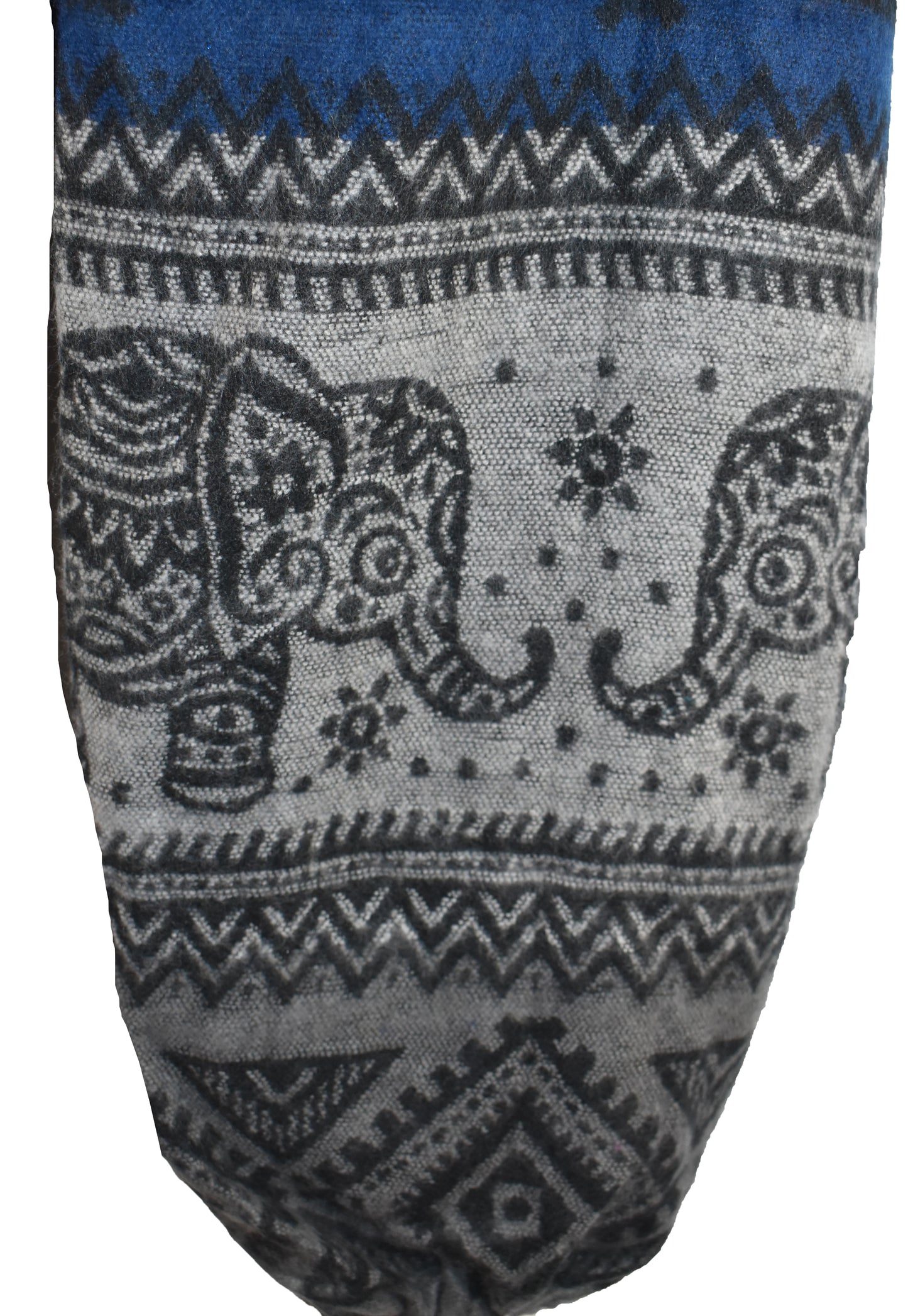 Acrylic Fleece Elephant Harem Trousers