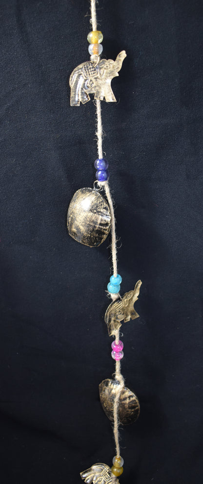 Long Hanging Bell and Elephant String