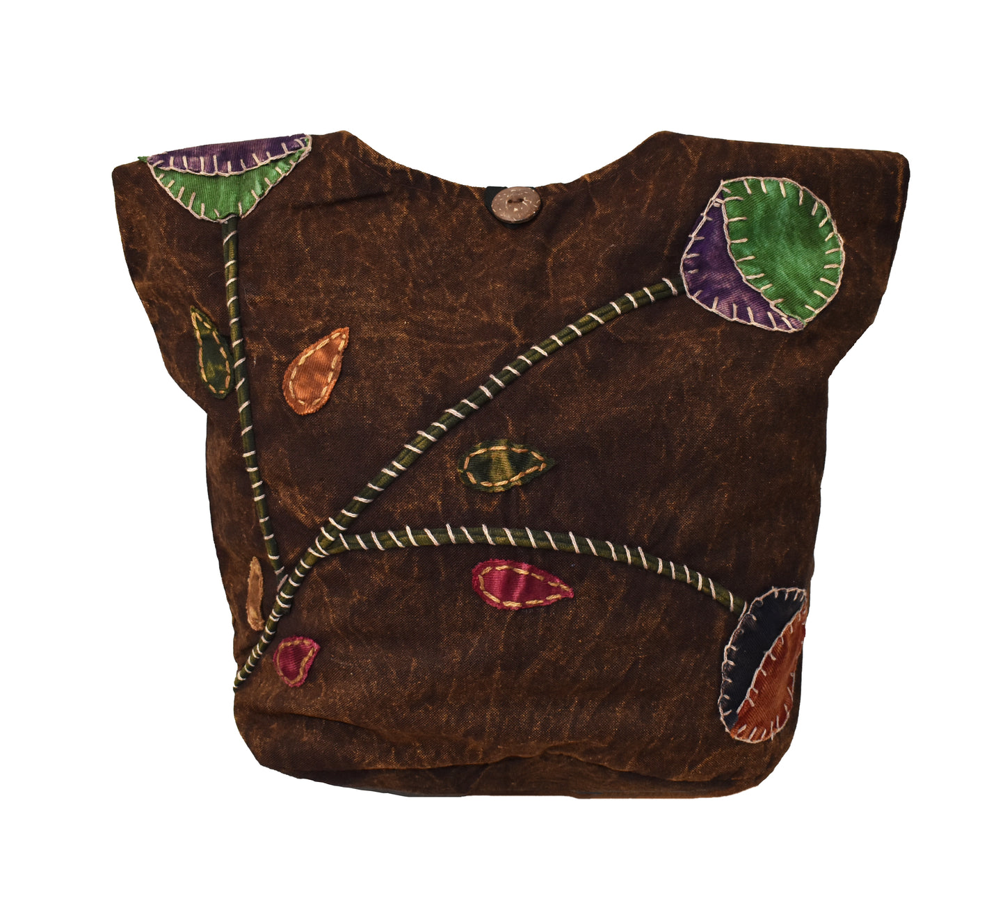 Mushroom Shoulder Monk Bag