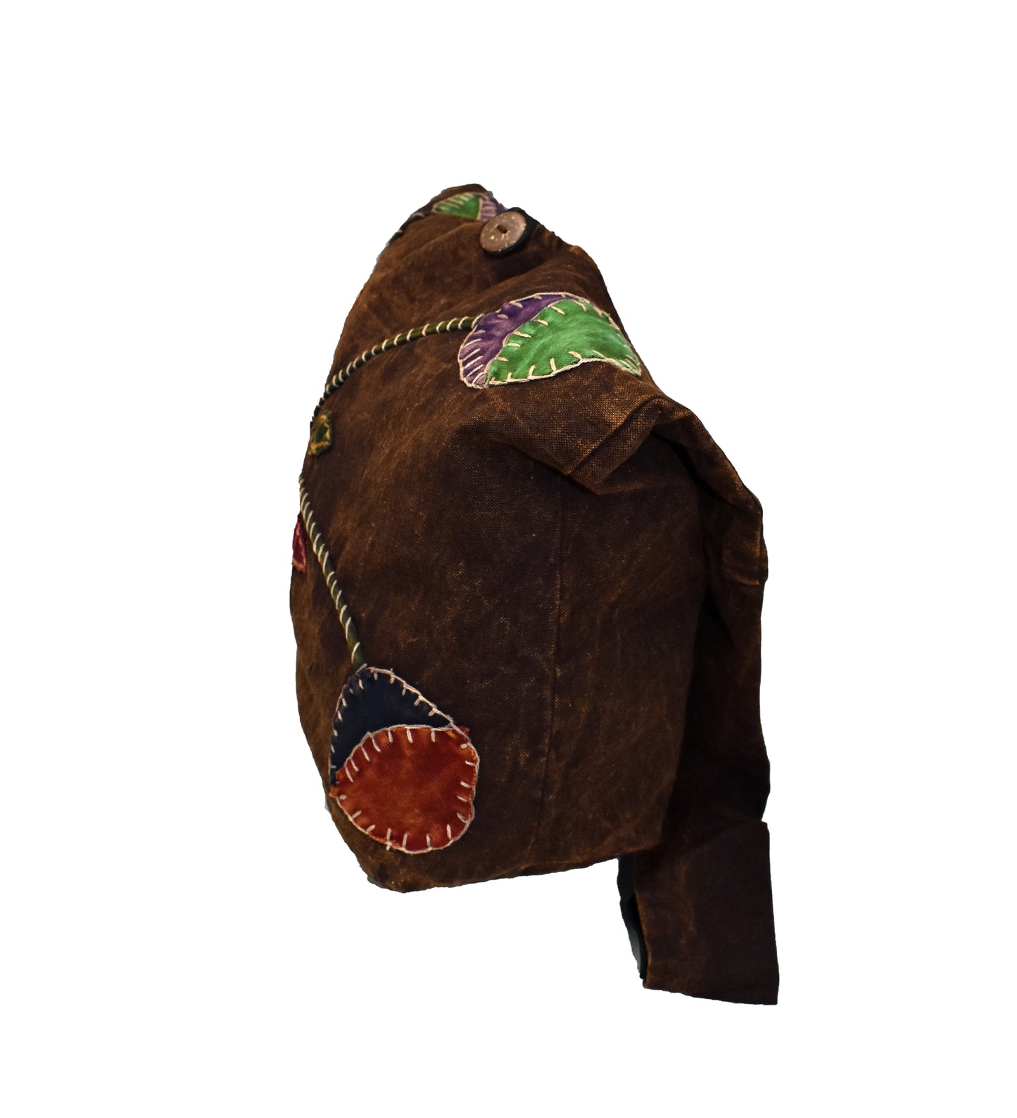 Mushroom Shoulder Monk Bag