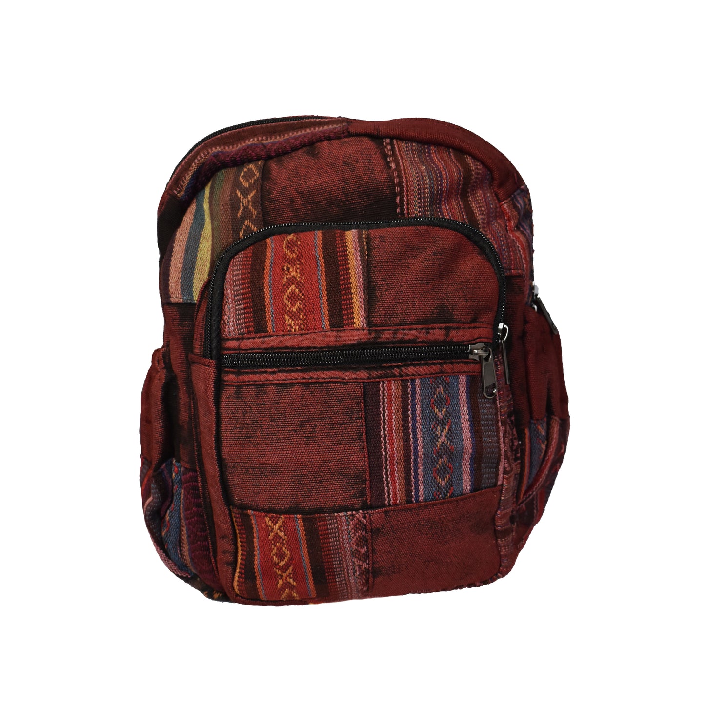 Overdyed Patchwork Cotton Back Pack Bag