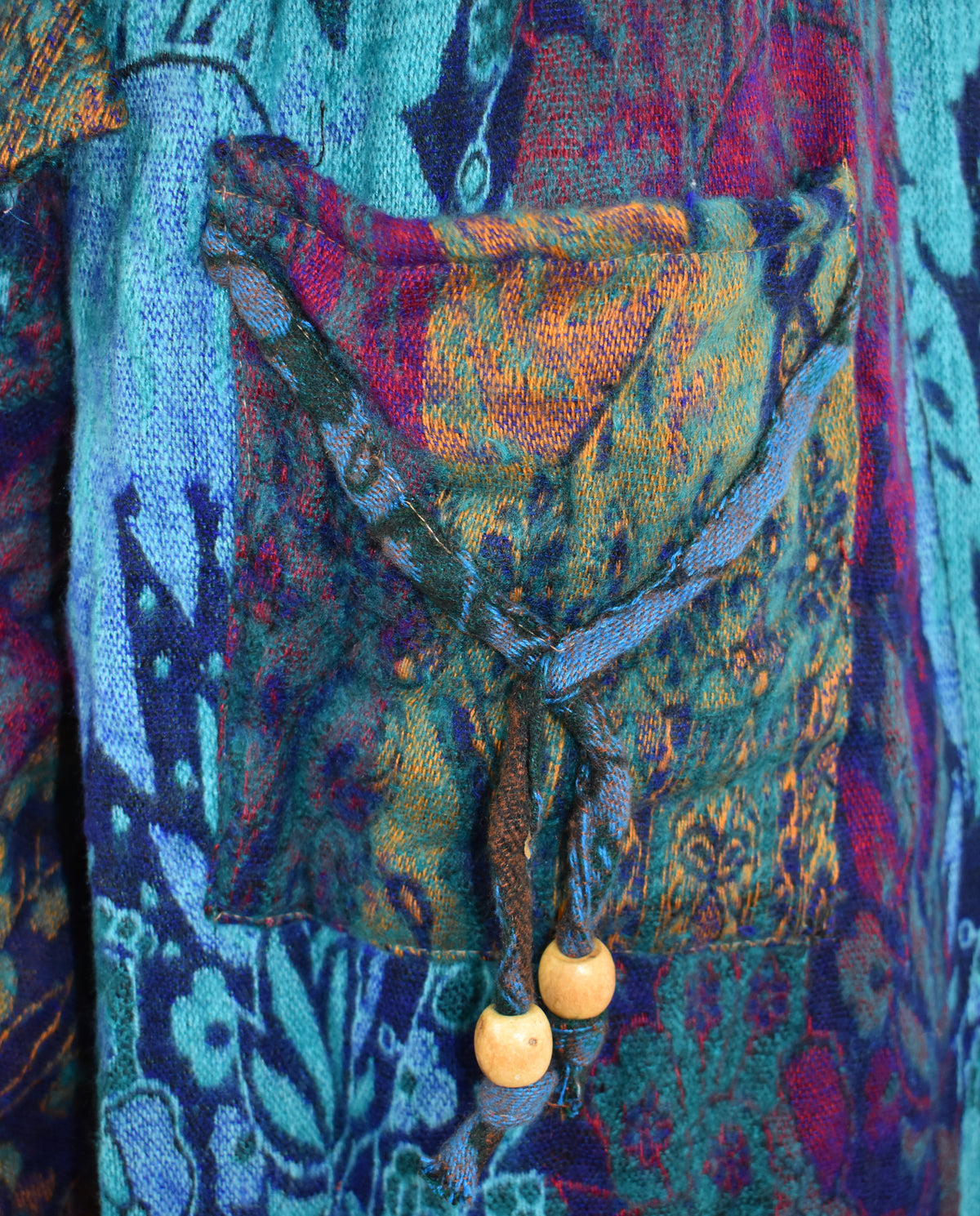Floral Fleece Harem Trousers