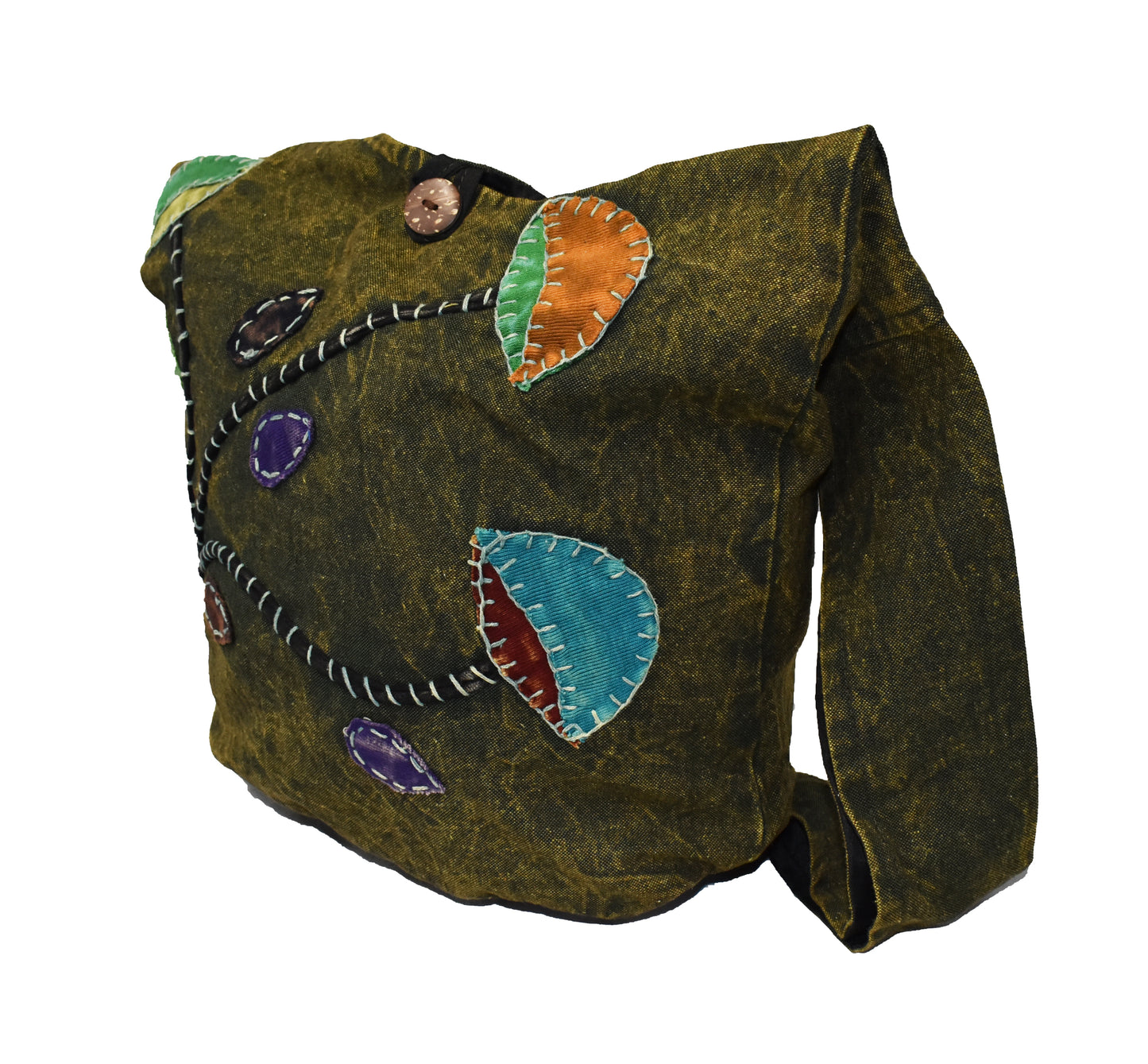 Mushroom Shoulder Monk Bag