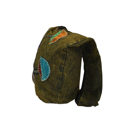 Mushroom Shoulder Monk Bag