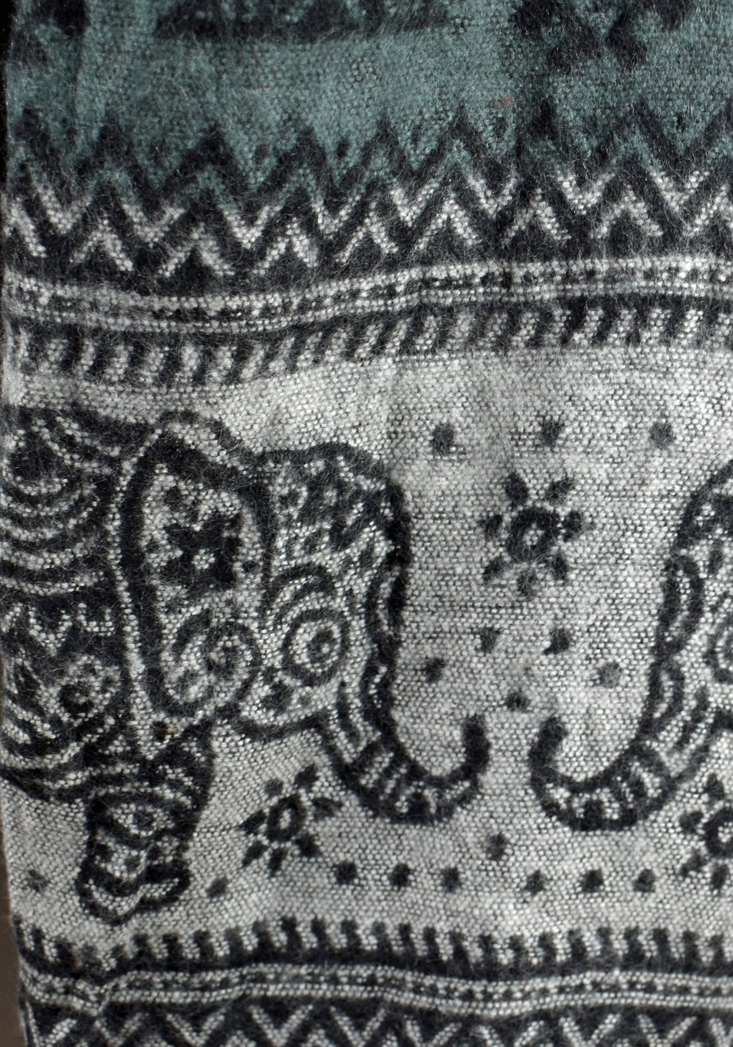 Acrylic Fleece Elephant Harem Trousers