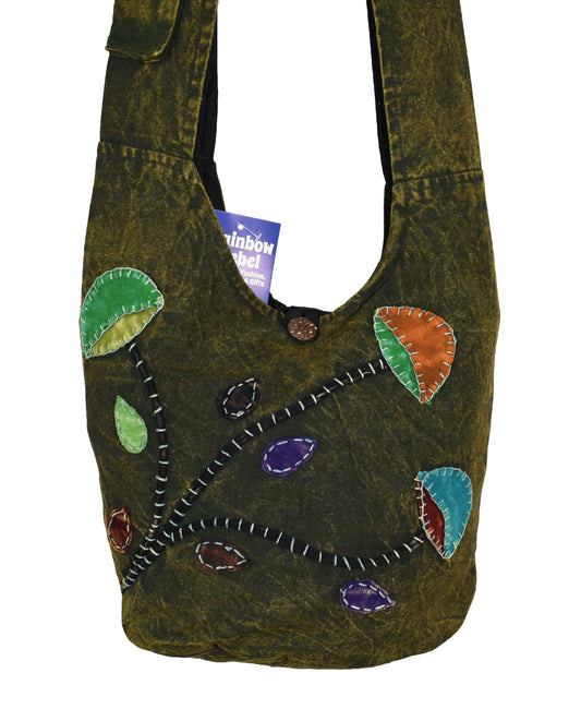 Mushroom Shoulder Monk Bag