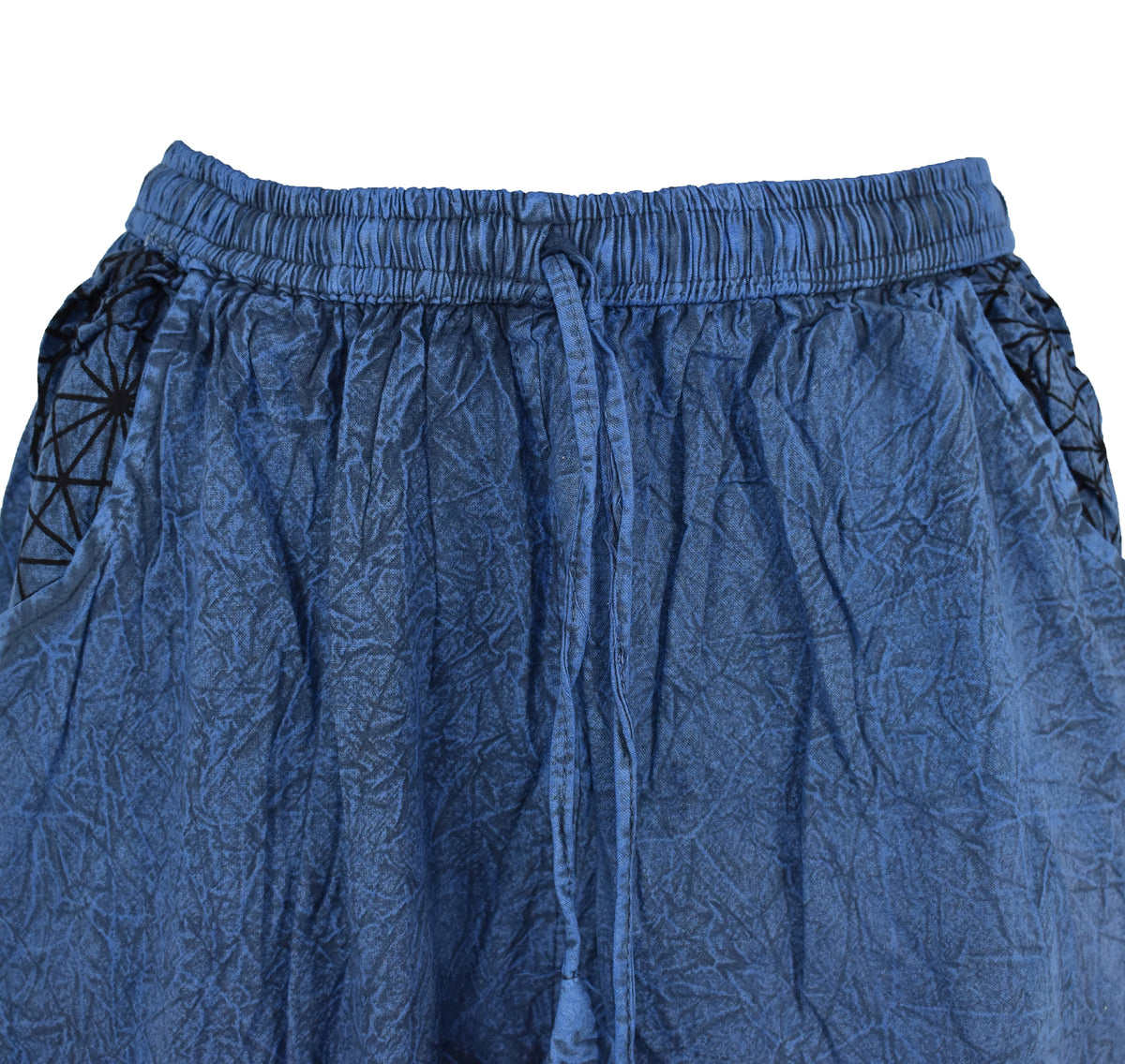 Geometric Print Harem Trousers