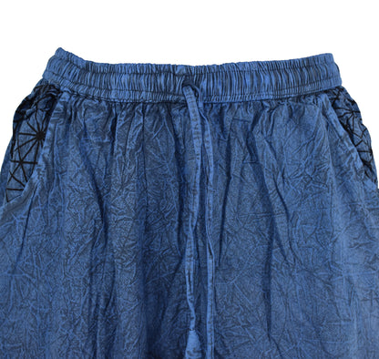 Geometric Print Harem Trousers
