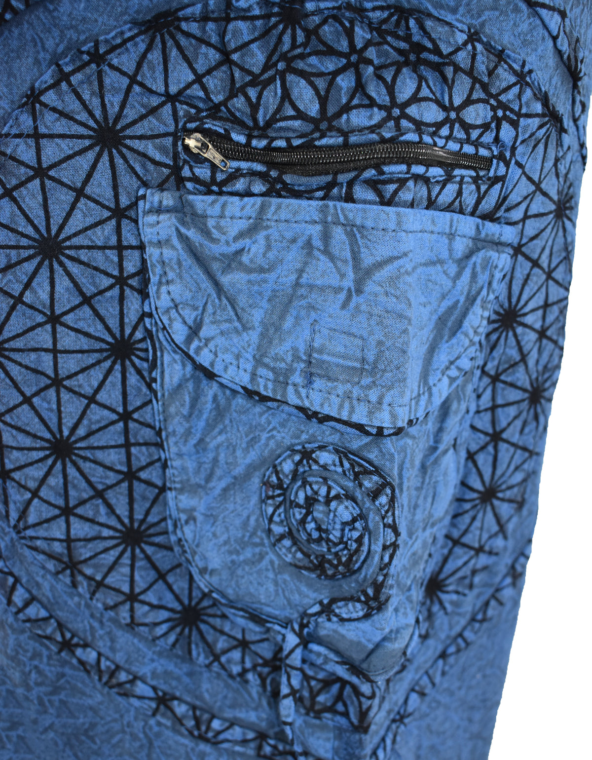 Geometric Print Harem Trousers