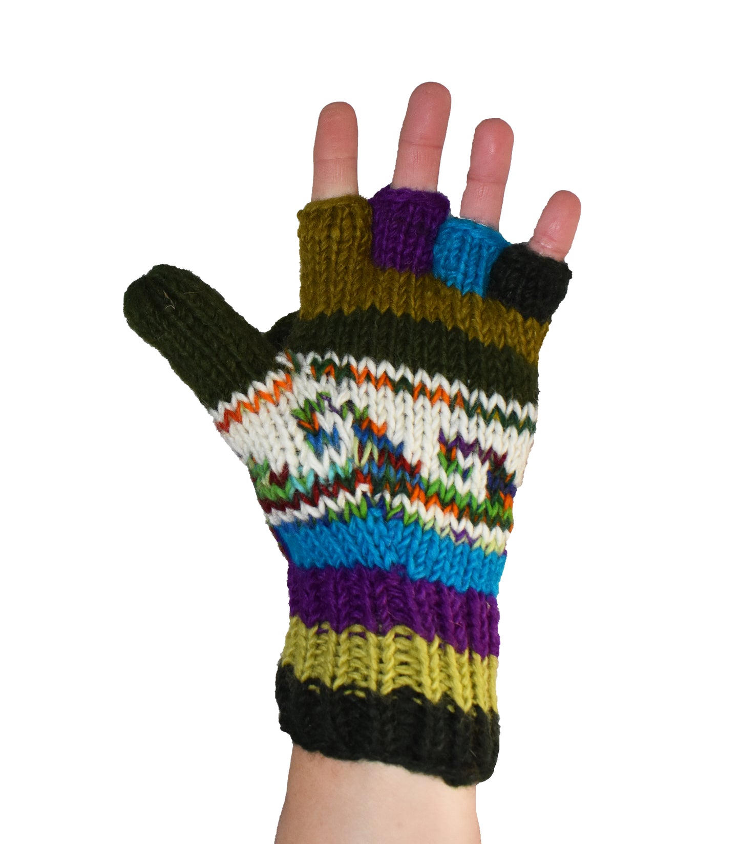 Knitted Wool Fleece Lined Hunter Gloves