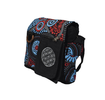 Flower of Life Sacred Geometry Shoulder Bag