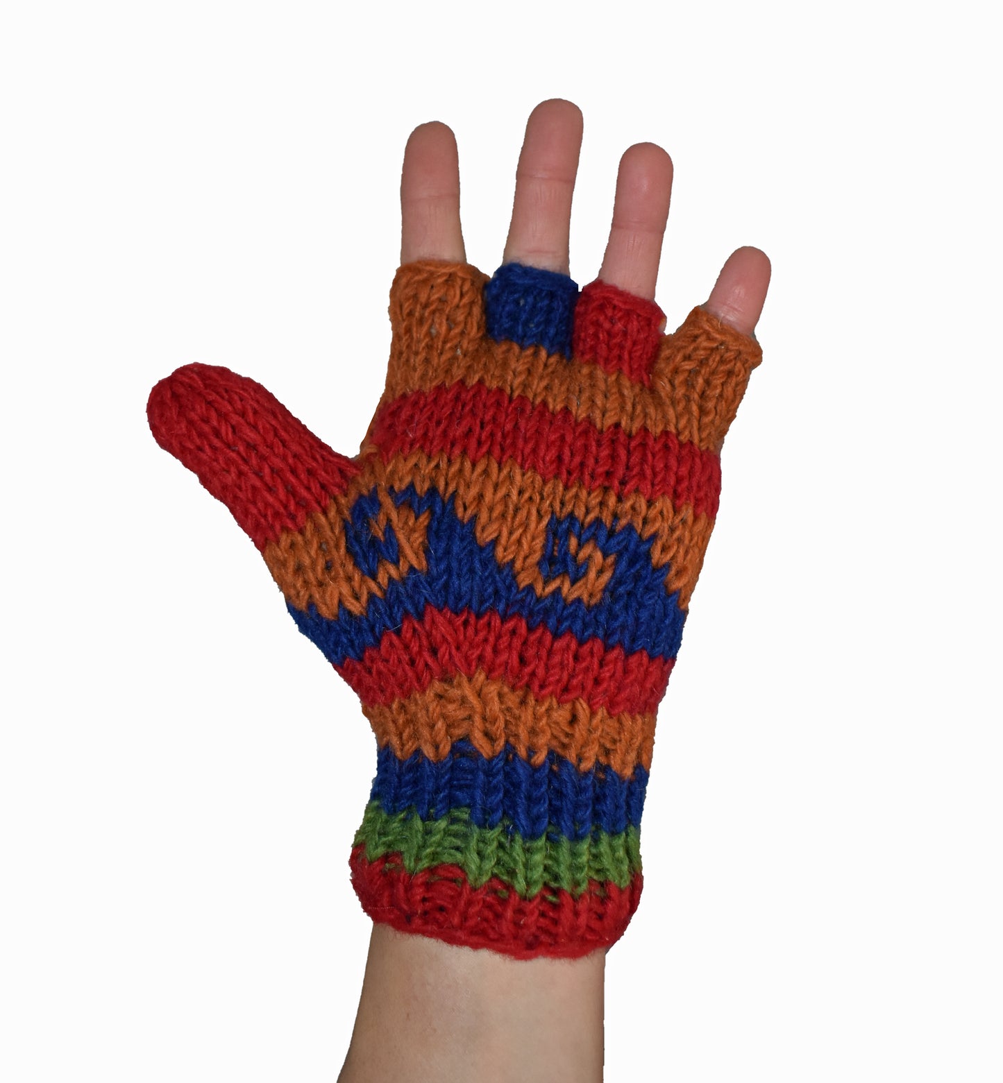 Knitted Wool Fleece Lined Hunter Gloves