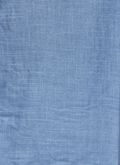 Plain Cotton Collarless Shirt