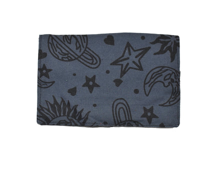 Sun & Moon Printed Cotton Tobacco Pouch