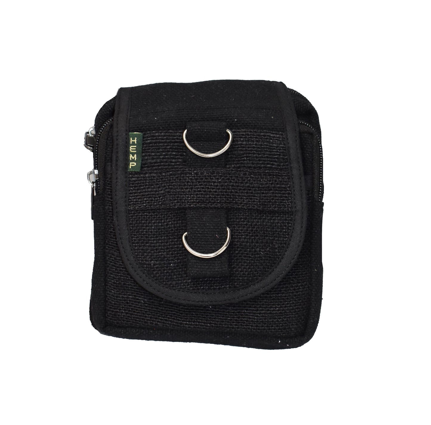 Plain Hemp & Cotton Passport Bag