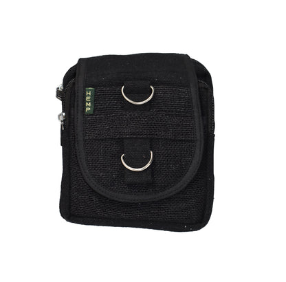 Plain Hemp & Cotton Passport Bag