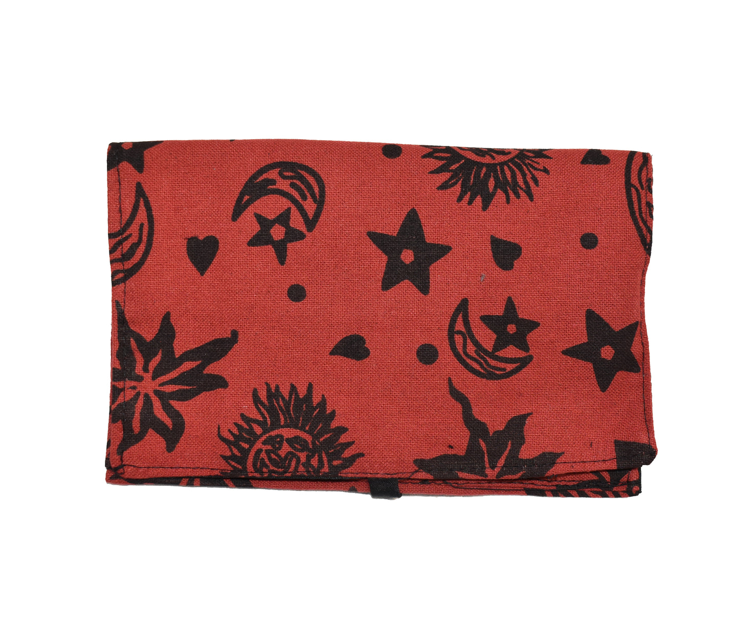 Sun & Moon Printed Cotton Tobacco Pouch