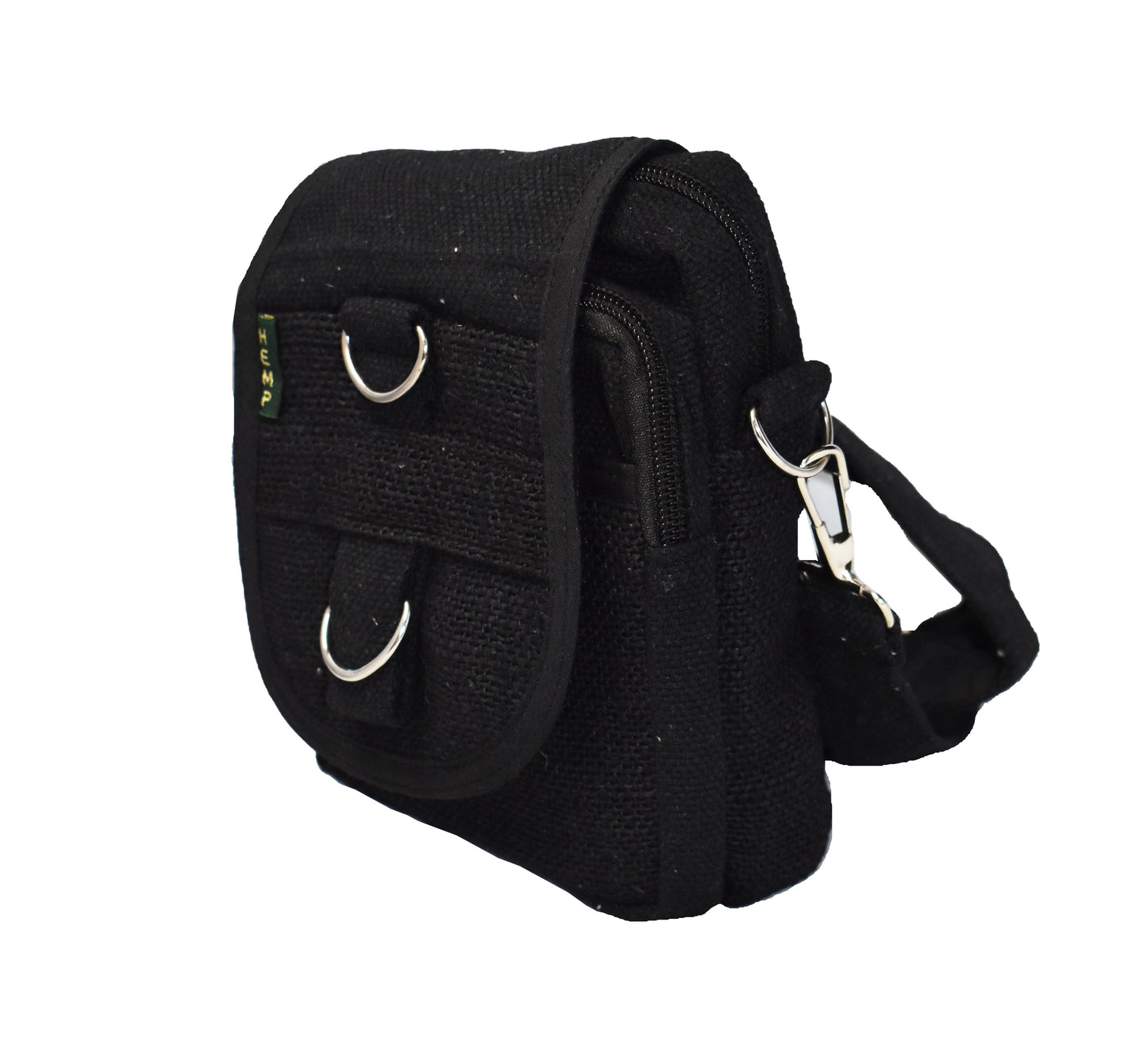 Plain Hemp & Cotton Passport Bag